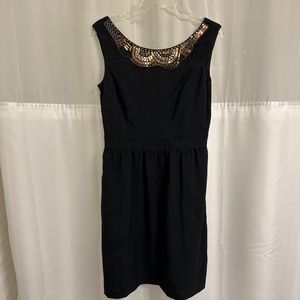 Ellen Tracy beaded shift dress
